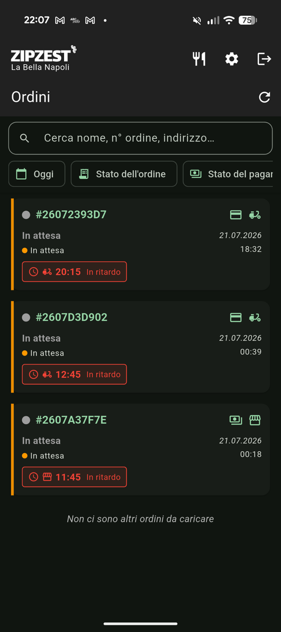 Application mobile ZipZest